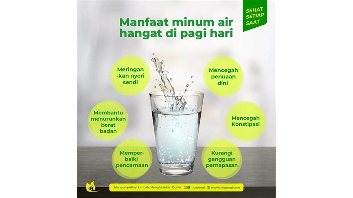 Apa manfaat air minum